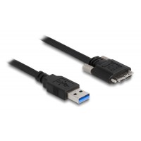 DELOCK USB 3.0 cable to USB micro B 87799, 1m, black