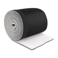 DELOCK neoprene tape type Velcro 20865, 13.5cm, 3m, black / white