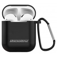 ROCKROSE θήκη προστασίας Veil II για AirPods, μαύρη