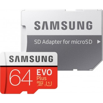 ΚΑΡΤΑ Samsung Evo Plus microSDXC 64GB U1 with Adapter