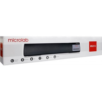 Microlab MS212 Ηχομπάρα 5W 2.0 Μαύρο