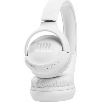JBL Tune 510BT Ασύρματα Bluetooth On Ear Ακουστικά με 40 ώρες Λειτουργίας Λευκά