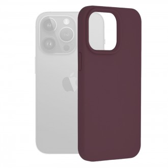 ΘΗΚΗ TECHSUIT SOFT EDGE SILICONE ΓΙΑ IPHONE 15 PRO MAX PLUM VIOLET