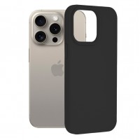 ΘΗΚΗ TECHSUIT SOFT EDGE SILICONE ΓΙΑ IPHONE 15 PRO ΜΑΥΡΗ