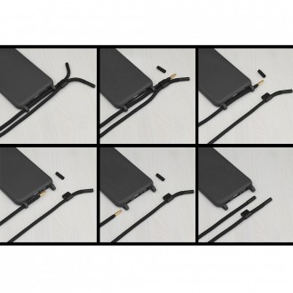 ΘΗΚΗ TECHSUIT ΜΕ CROSSBODY ΚΟΡΔΟΝΙ ΓΙΑ IPHONE 15 PRO MAX ΜΑΥΡΗ