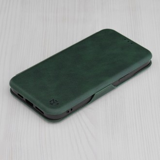 Θήκη Techsuit Safe Wallet Πράσινη για iPhone 15 Pro