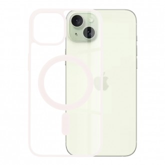 ΘΗΚΗ TECHSUIT MAGSAFE PRO BACK COVER ΡΟΖ ΓΙΑ IPHONE 15 PRO