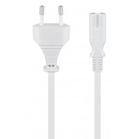 GOOBAY power cable Euro male 2x0.75 mm² 96035, 1.8m, white
