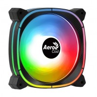 AEROCOOL LED fan ASTRO-12F, 6-pin connector, 120mm, ARGB
