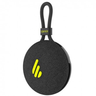 Edifier MP100 Plus 010270 Αδιάβροχο Ηχείο Bluetooth 5W με Διάρκεια Μπαταρίας έως 9 ώρες Μαύρο