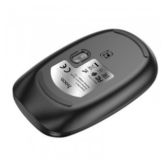 Bluetooth Ποντίκι Hoco GM15 Business Wireless Mouse με 3 Πλήκτρα Μαύρο DPI 800-1200-1600