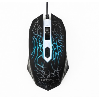 Gaming Set Noozy GS-100 που αποτελείται από Gaming Ακουστικά με Μικρόφωνο, 4D Ποντίκι, LED Πληκτρολόγιο και Mousepad