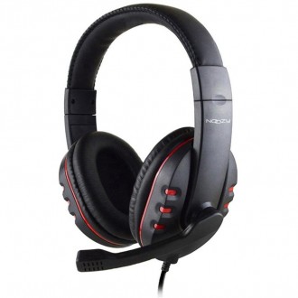 Gaming Set Noozy GS-100 που αποτελείται από Gaming Ακουστικά με Μικρόφωνο, 4D Ποντίκι, LED Πληκτρολόγιο και Mousepad