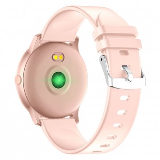 Maxcom Smartwatch FitGo FW32 Neon IP67 140mAh Ροζ Silicon Band