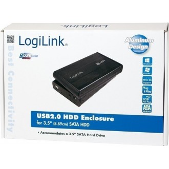 LogiLink Θήκη για Σκληρό Δίσκο 3.5" SATA III με σύνδεση USB2.0