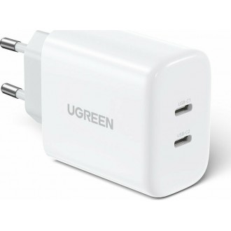 Ugreen Φορτιστής Χωρίς Καλώδιο 40W Power Delivery Λευκός (Cd243)