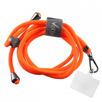 VOLTE-TEL NECK STRAP - ΛΟΥΡΑΚΙ ΛΑΙΜΟΥ ΓΙΑ ΘΗΚΕΣ ΠΟΡΤΟΚΑΛΙ VT23
