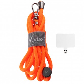 VOLTE-TEL NECK STRAP - ΛΟΥΡΑΚΙ ΛΑΙΜΟΥ ΓΙΑ ΘΗΚΕΣ ΠΟΡΤΟΚΑΛΙ VT23