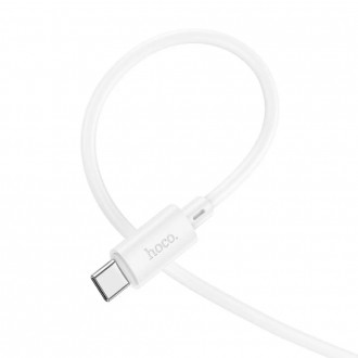 Καλώδιο σύνδεσης Hoco X88 USB σε USB-C 3.0A για Γρήγορη Φόρτιση και Μεταφορά Δεδομένων 1m Λευκό