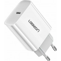 Ugreen Φορτιστής Χωρίς Καλώδιο με Θύρα USB-C 20W Power Delivery Λευκός (CD137)