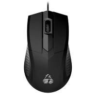 POWERTECH ενσύρματο ποντίκι PT-1077, οπτικό, 1000DPI, μαύρο