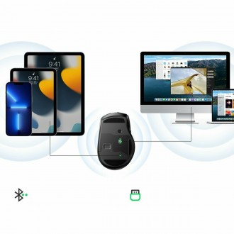 Ugreen MU006 Ασύρματο Ποντίκι Μαύρο