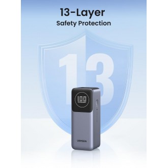 Ugreen PB724 Power Bank 12000mAh 100W με Θύρα USB-A και Θύρα USB-C Power Delivery / Quick Charge 3.0