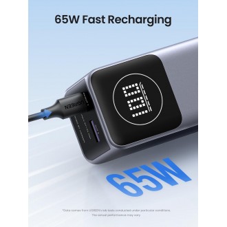 Ugreen PB724 Power Bank 12000mAh 100W με Θύρα USB-A και Θύρα USB-C Power Delivery / Quick Charge 3.0