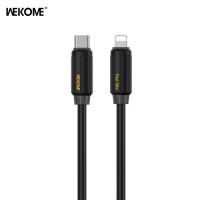 WK Wdc-29 USB-C to Lightning Cable 30W Μαύρο 1m WK Wdc-29 USB-C to Lightning Cable 30W Μαύρο 1m