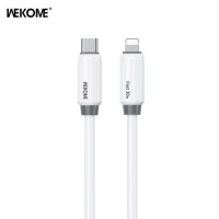 WK Wdc-29 USB-C to Lightning Cable 30W Λευκό 1m WK Wdc-29 USB-C to Lightning Cable 30W Λευκό 1m
