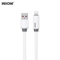 WK Wdc-27i USB-A to Lightning Cable 12W Λευκό 1m