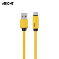 WK USB 2.0 Cable USB-C male - USB-A 66W Κίτρινο 1m (WDC-27a) WK USB 2.0 Cable USB-C male - USB-A 66W Κίτρινο 1m (WDC-27a)