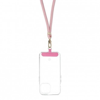 Swing Λουράκι Λαιμού για Κινητά Ροζ