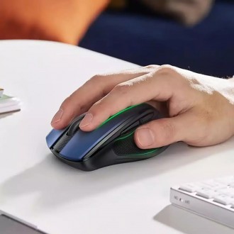 Ugreen MU006 Ασύρματο Εργονομικό Bluetooth Ποντίκι Μπλε