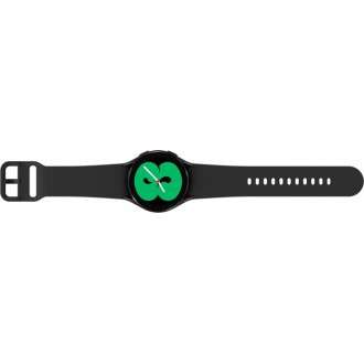 Samsung Galaxy Watch4 Aluminium 40mm Αδιάβροχο με Παλμογράφο Μαύρο