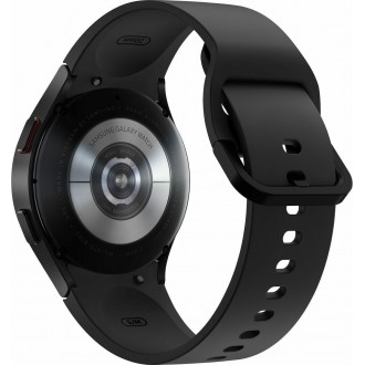 Samsung Galaxy Watch4 Aluminium 40mm Αδιάβροχο με Παλμογράφο Μαύρο