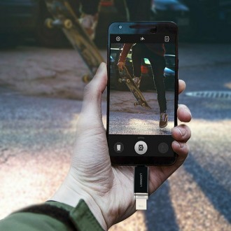 Ugreen Μετατροπέας USB-C male σε USB-A female Λευκό (30155)