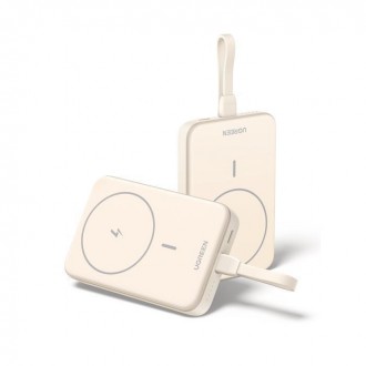 Ugreen PB760 MagSafe Power Bank 10000mAh 20W με Θύρα USB-C Λευκό
