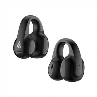 Edifier Comfo C Open Ear Bluetooth Handsfree Ακουστικά με Αντοχή στον Ιδρώτα και Θήκη Φόρτισης Black