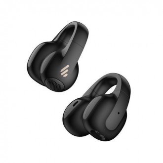 Edifier Comfo C Open Ear Bluetooth Handsfree Ακουστικά με Αντοχή στον Ιδρώτα και Θήκη Φόρτισης Black