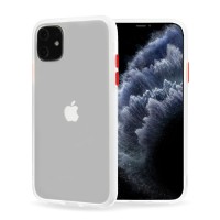 Color Button Bumper Σιλικόνης / Πλαστικό Διάφανο Για Samsung Galaxy A505 A50
