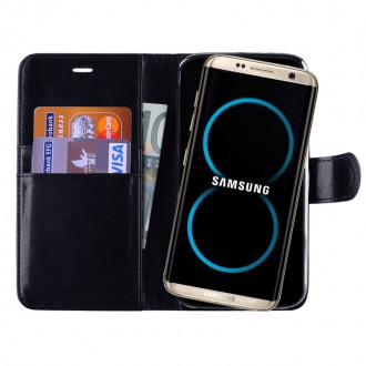 VOLTE-TEL ΘΗΚΗ SAMSUNG S8 G950 LEATHER-TPU BOOK STAND BLACK