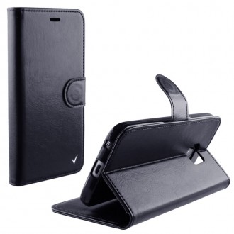 VOLTE-TEL ΘΗΚΗ SAMSUNG S8 G950 LEATHER-TPU BOOK STAND BLACK