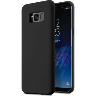 Θήκη Forcell Soft Back Cover Σιλικόνης Μαύρο για Samsung Galaxy S8 Plus