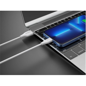 CELEBRAT καλώδιο Lightning σε USB CB-31, 15W, 480Mbps, 1m, λευκό