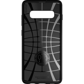 Spigen Rugged Armor Back Cover Σιλικόνης Μαύρο (Galaxy S10)