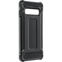 Forcell Armor Back Cover Πλαστικό Ανθεκτική Μαύρο (Galaxy S10)