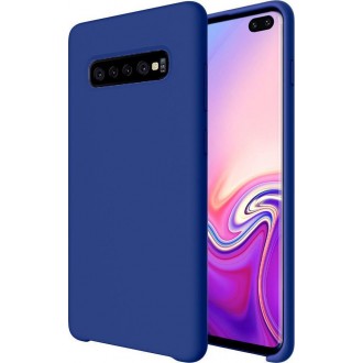 Θήκη Forcell Soft TPU Back Cover Σιλικόνης Dark Blue για Samsung Galaxy S10e/S10 Lite