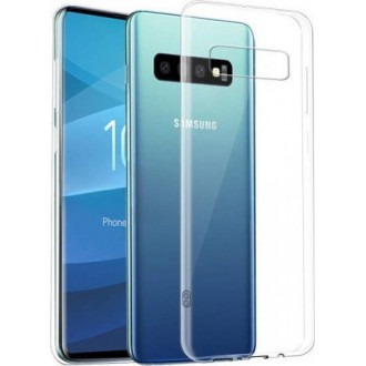 Θήκη Back Cover Σιλικόνης 0.5mm Διάφανη για Samsung Galaxy S10 Plus
