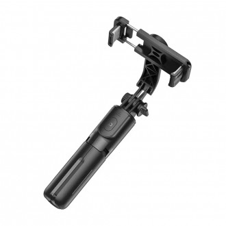 Selfie Stick K17 Figure Mini Live Broadcast για Συσκευές 4.5"- 7" 120mAh Ύψος 750mm Μαύρο